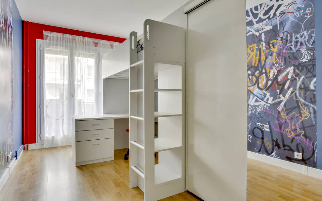 Chambre de garçon à Neuilly 92
