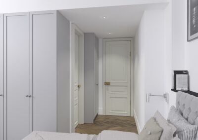 Appartement de style à Paris 7ème - Simulation 3D pour le nouveau dressing, par Béatrice Elisabeth, Décoratrice UFDI à Neuilly et Paris