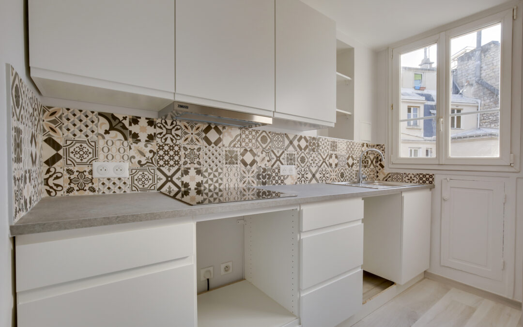 Réagencement Appartement pour location à Paris 17ème