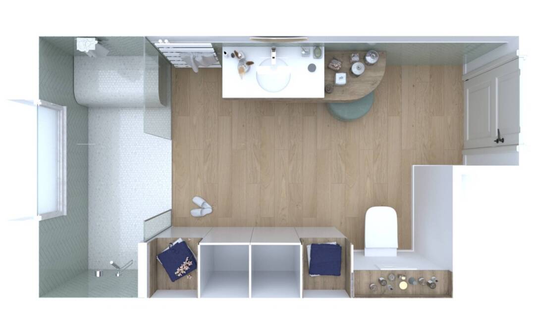 Conception d&rsquo;une salle de bains en Allemagne