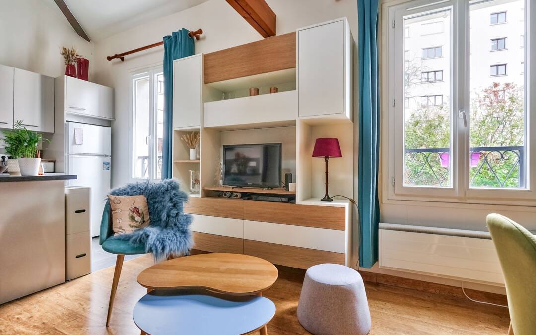 Conception d&rsquo;un meuble TV sur mesure à Puteaux