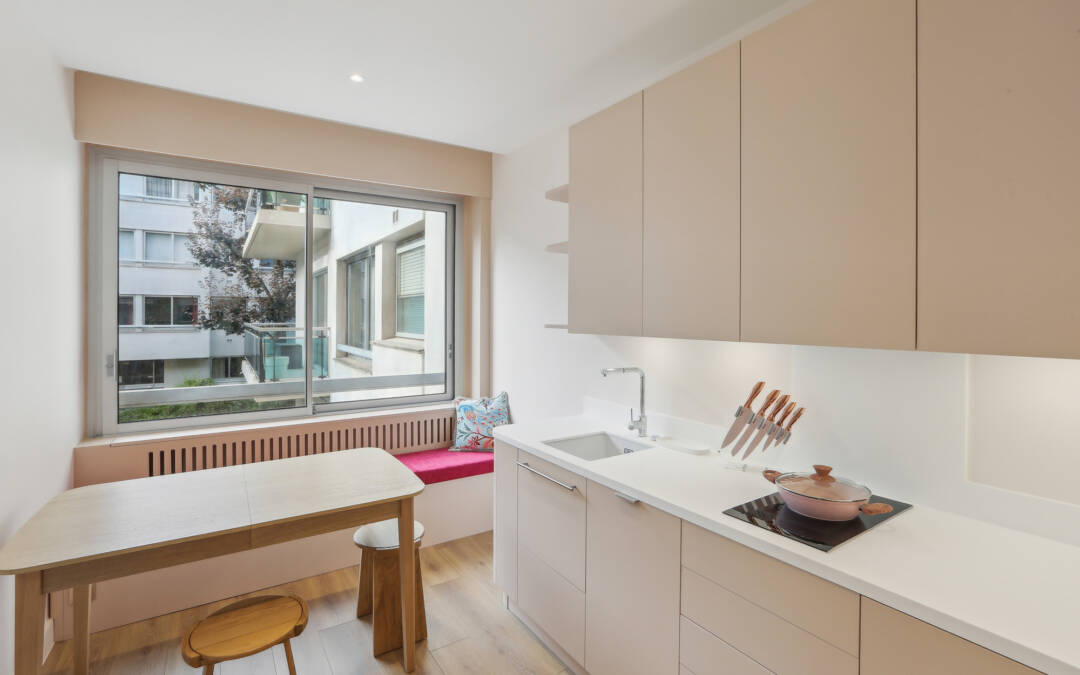 Rénovation Appartement coloré à Neuilly