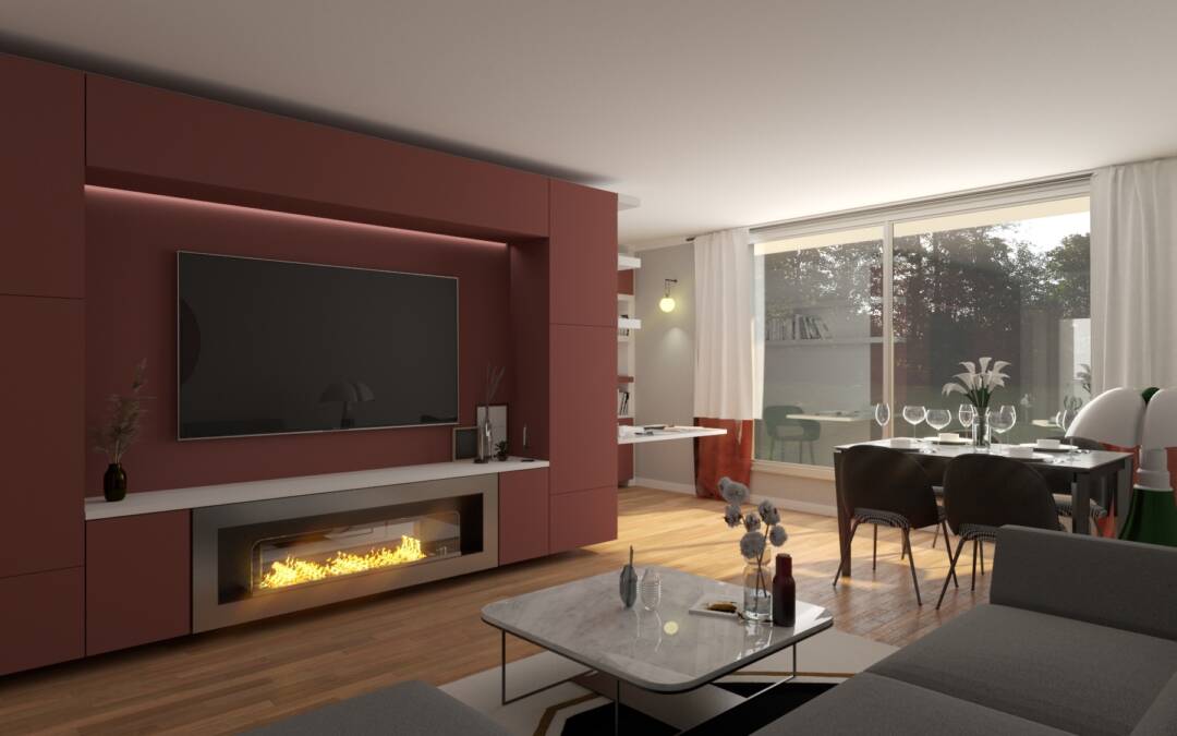 Réagencement et réaménagement d&rsquo;une appartement de 93m2 à Puteaux