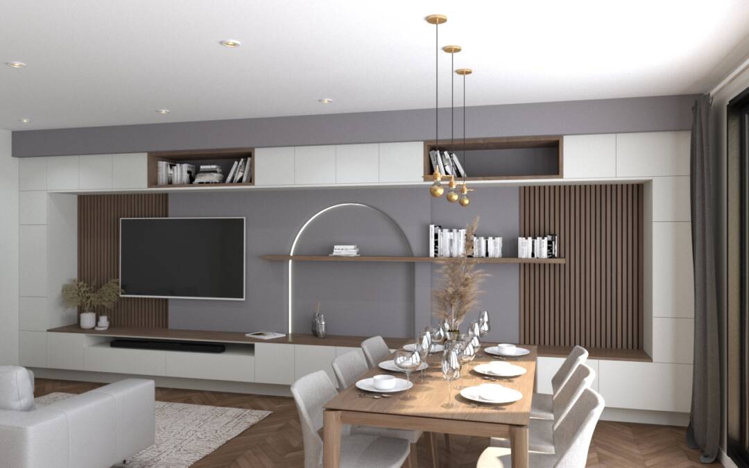 Réagencement et réaménagement d&rsquo;une appartement de 80m2 à Neuilly